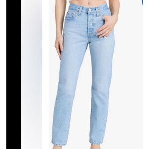 Levi's Ribcage Ankle Premium Button Up 26\27 Jeans